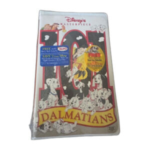 101 DALMATIONS VHS Tape Walt Disney Masterpiece Collection 1999 NEW SEALED